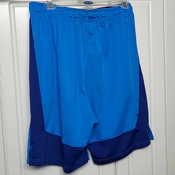 Unique Nike Blue Dry-fit Sport Shorts - Picture 2 of 3